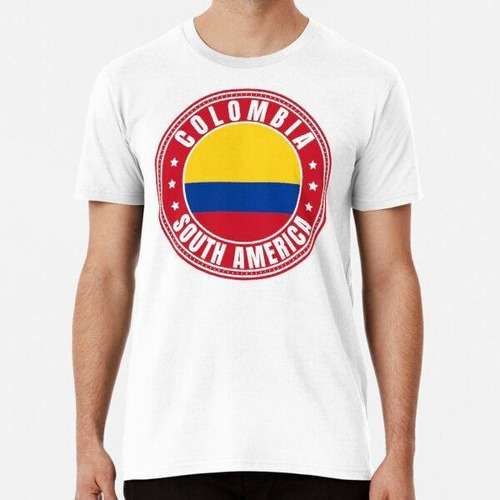 Remera Recuerdo De Colombia Algodon Premium