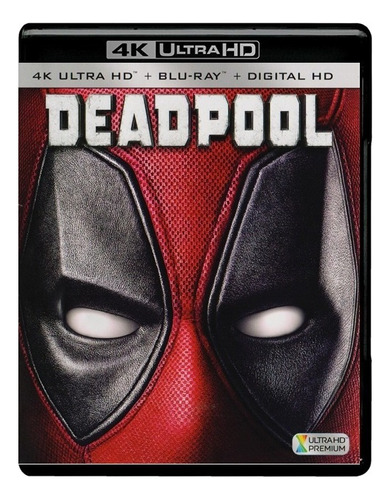 Deadpool (2016) Marvel Ryan Reynolds 4k Ultra Hd + Blu-ray