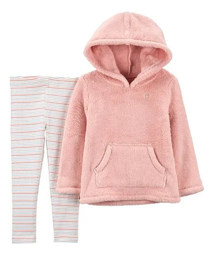 Carter´s Conjunto Chamarra-legging Fuzzy Hoodie & Legging