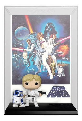 Funko Pop! Star Wars Luke Skywalker With R2-d2 Movie Poster