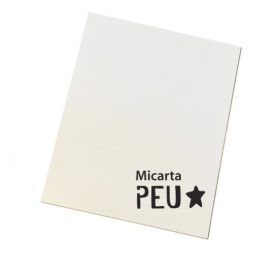 Micarta Peu Blanca 300mm X 240mm X 1.1mm