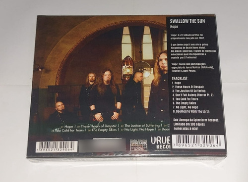 Swallow The Sun - Hope (slipcase) (cd Lacrado)