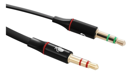 Imagem 5 de 6 de Cabo Adaptador P3 (p2 Combo) P/ Fone E Microfone Headset