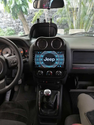 Imagen 2 de 10 de Autoestéreo Android 10' Jeep Compass 2008-2017 Gps Mapas Cam