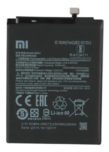 Bateria Pila Xiaomi Redmi Note 8 Pro Bm4j Nueva Con Garantia