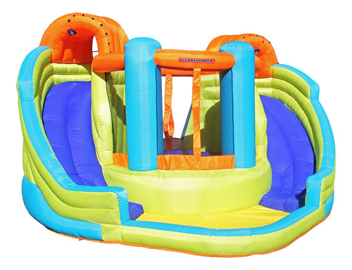 Tobogan Rigido Agua Inflable Sportspower Double Slide