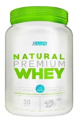 Imagen 1 de 4 de Natural Premium Whey Star Nutrition 1kg