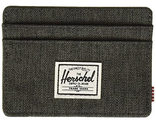 Herschel Charlie Rfid Card Case Wallet Para Hombre, Rayado N