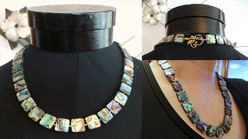 Collar Nacar Abalone New Zelanda