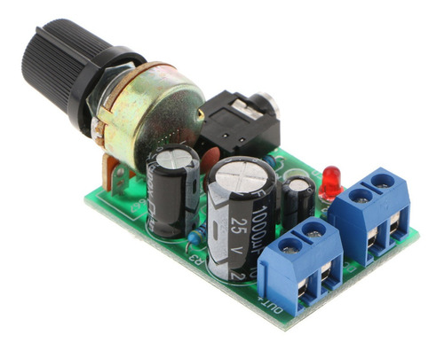 Lm386 Amplificador De Audio Tarjeta 0.5-10w Dc3-12v Módulo