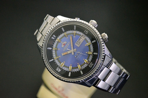 Orient King Diver Blue Dial Lindo Modelo Antigo- Um Clássico