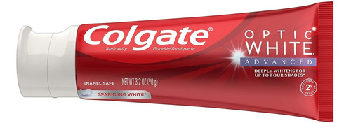 Pasta Dental Blanqueadora Colgate Optic White Advanced 3pz