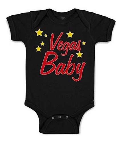 Body De Bebé Personalizado Vegas Baby Funny Humor Funny Cott