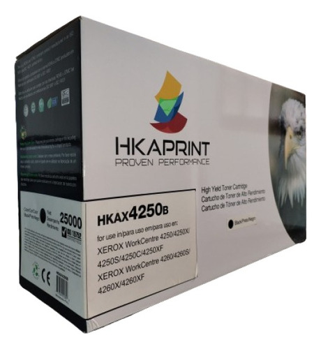 Toner Xerox Hka Workcentre 4250/4260 Negro 25k Pag.