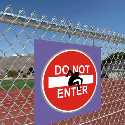 Señal Not Enter Personal Autorizado No Entrar Advertenc Dd8p
