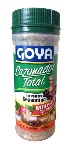 Goya Sazonador Total Con Pimienta 312g Importado