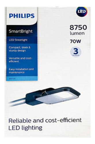 Alumbrado Publico Brp130 Led88/ww 70w Philips