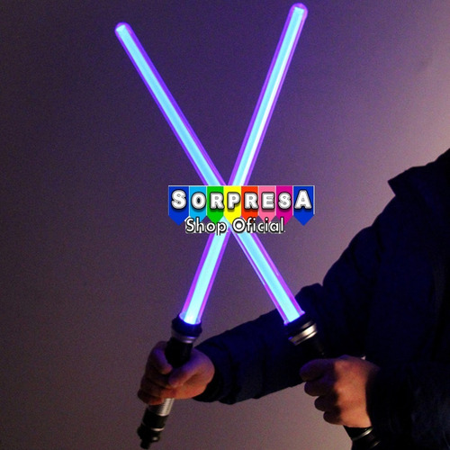 4 Sable Star Wars Espada Luz Color Sonido Disfraz Jedi Cospl