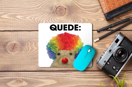 Mouse Pad Eu te Amo Meme Boneco Palito 19x19cm