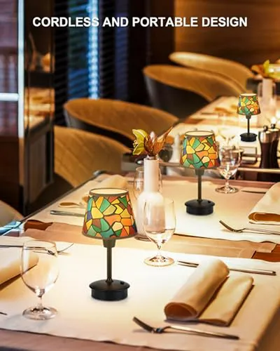 Lámparas De Mesa Inalámbricas Recargables Para Restaurante Y