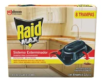 Comprar Trampa para Cucarachas Raid Max Cucarachas 8 Piezas