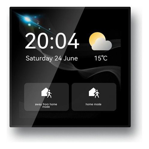 Panel Control Inteligente Para Hogar Brillante Puerta Enlace