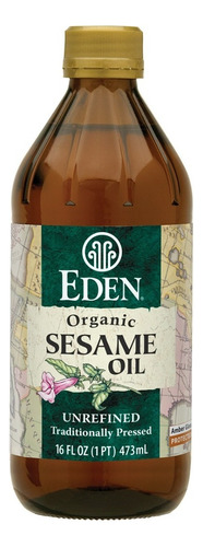 Aceite De Sesamo Eden Extra Virgen Organico Antioxidante 473