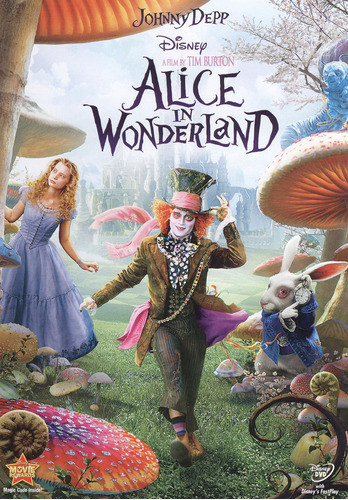 Dvd  Walt Disney   Alice In Wonderland    Film De Tim Burton