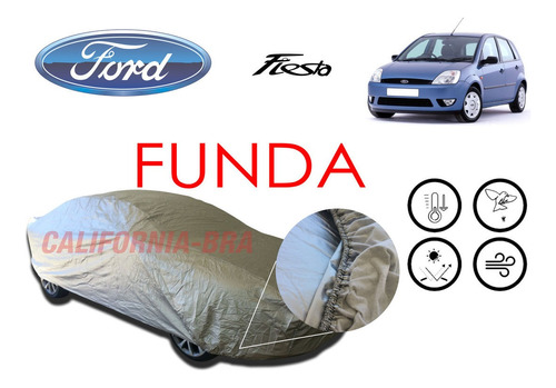 Cover Impermeable Broche Eua Ford Fiesta 2006-2007-hatchback