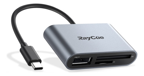 Raycue Adaptador De Lector De Tarjetas Usb C Sd, Adaptador D