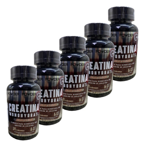 Creatina Fnl 60 Capsulas C/u Pack 5 Frascos Dietafitness