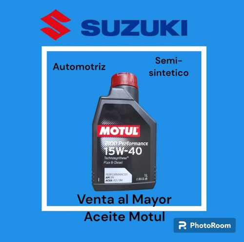 Aceite Motul 2100 Semi-sintetico 15w/40  Automotriz 