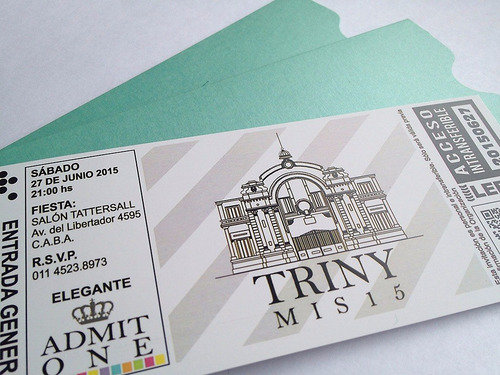 Invitaciones 15 Años X 10 Unidades (ver Detalle)