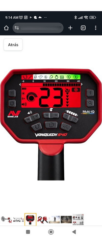 Detector De Metales Vanquish 540 Como Nuevo 