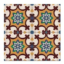 Comprar Vinilo Adhesivo Mosaico Azulejo 15x15 Cm X 10 Un Pared Piso Color 38. Toledo