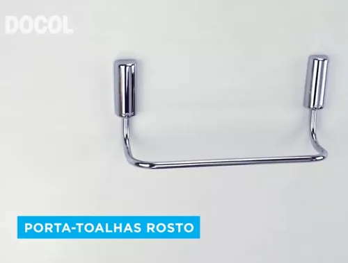 Kit De Acessórios Com 5 Peças Idea Cromado Docol