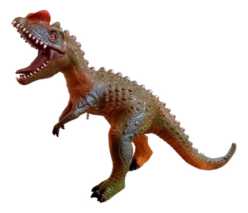 Dilophosaurio Juguete Sonido Grande 84x46cm Dinosaurio