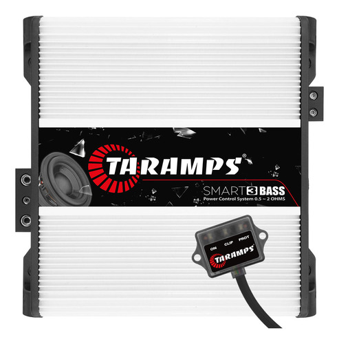 Modulo Taramps Smart 3 Bass Amplificador 3000w Sub Smart3bass Multi Impedancia 0,5 Ohm A 2 Ohms 3000wrms Som Automotivo