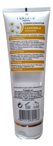 Kit Camomila Naturrê Shampoo E Condicionador 300ml