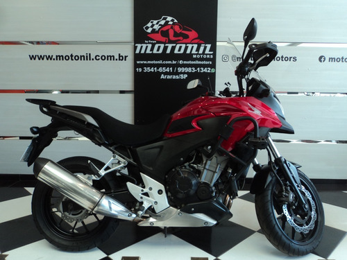 Imagem 7 de 11 de Honda Cb500 X Abs Vermelha 2015