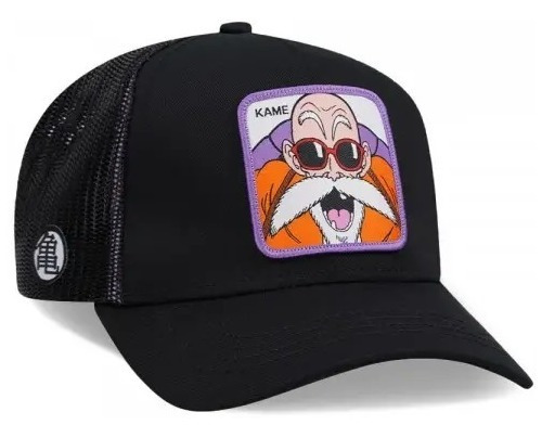 Gorra  Con Visera Capslab Dragon Ball Z Trucker - Kame/black