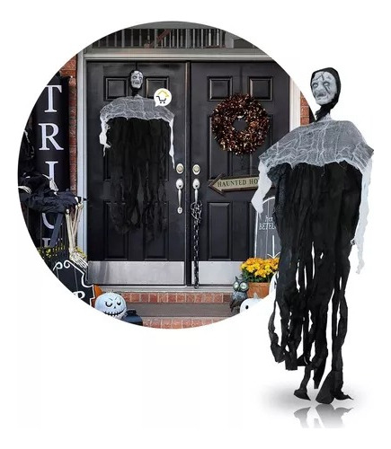 Fantasma Colgante Decorativo Puerta Halloween Of499
