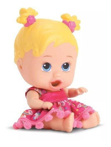 Boneca Little Dolls Come Come Com Acessórios- Divertoys