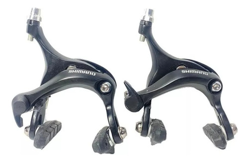 Par De Freio Ferradura Shimano Br-r451 Preto P/ Speed 