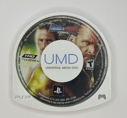 Smackdown Vs Raw 2009 Psp Thq (Usado)