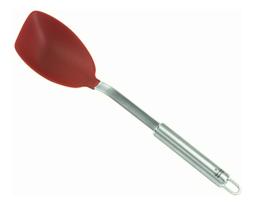 Kuhn Rikon 20208 Non-stick Tool, Angled Spoon, Red