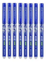 Comprar Plumas Borrables Tinta Azul Boligrafo Kawaii Lapicero Borra