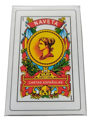 5 Juegos De Cartas Mazo X 50 Naipes Españoles Plastificadas
