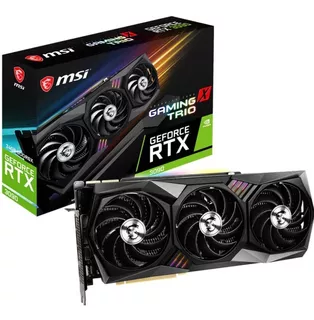 Placa De Video Msi Rtx 3090 Gaming X Trio 24g Ddr6