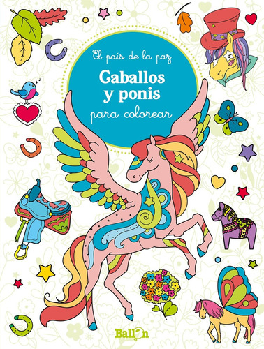 Caballos Y Ponis Para Colorear - . Vv.aa